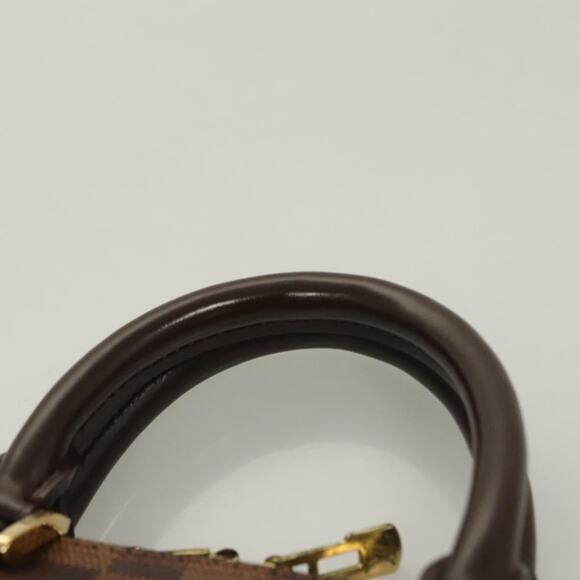 LOUIS VUITTON Damier Ebene Alma Hand Bag N51131 - Picture 8 of 16